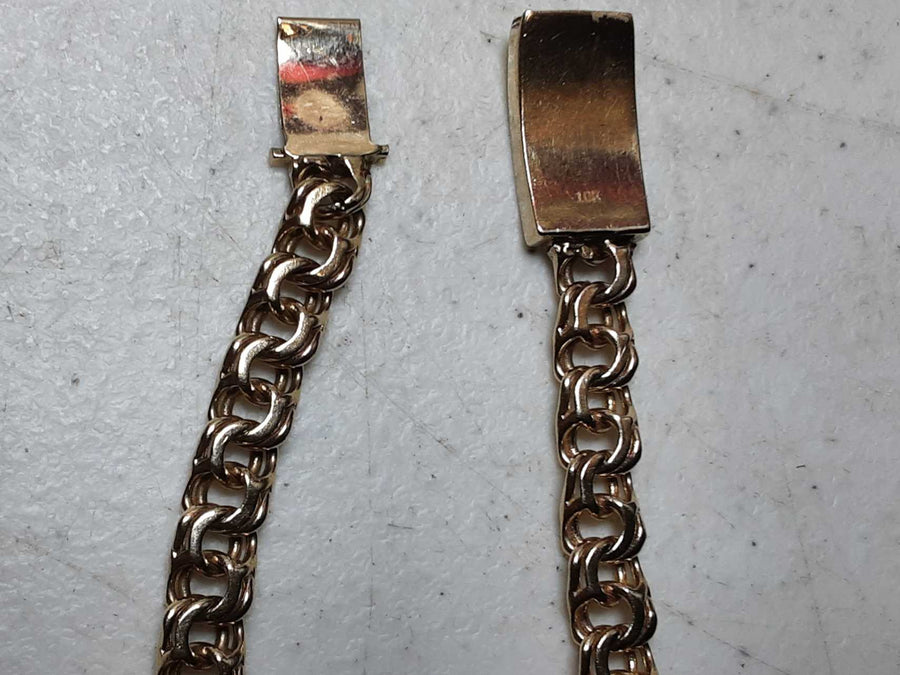 Bracelet - Yellow Gold 10k (.417) 24.5 grams 9 inch