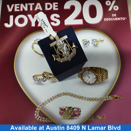 Pendant - Yellow Gold 14k (.585) 3.7 grams