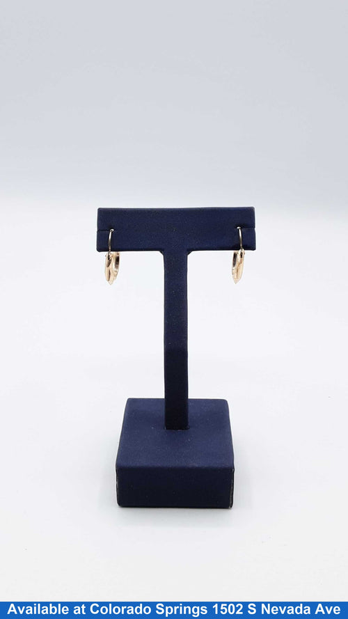 Hoop Earrings - Yellow Gold 14k (.585) 1.1 grams