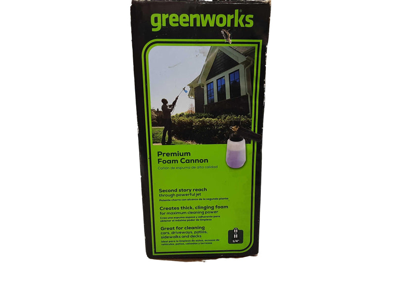 Greenworks Foam Canon White Lawn / Garden Sprayer