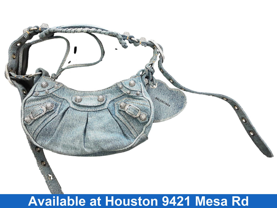 Balenciaga 671309 Blue Purse / Handbag