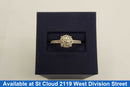 Ring - Wedding Set - White Gold 14k (.585) 3.15 grams Size 8
