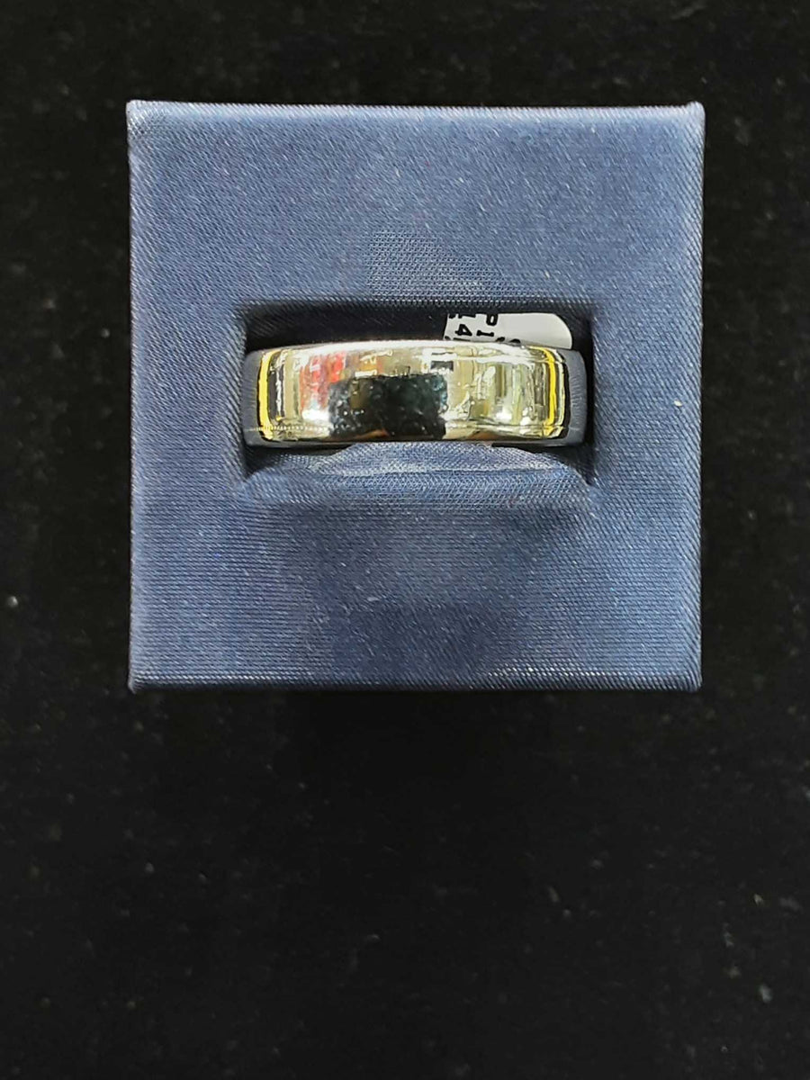 Ring - Wedding Band - Yellow Gold 14k (.585) 10 grams Size 11