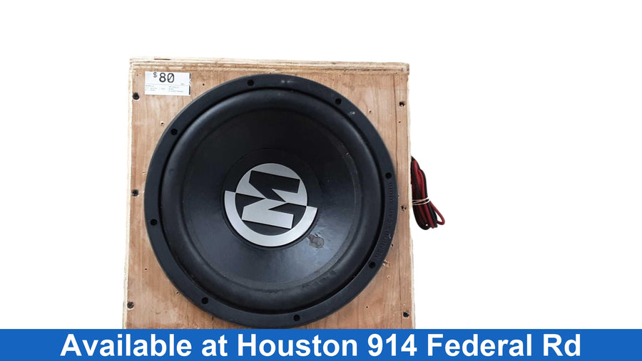Memphis Pr12d4v2 Black Car Sub-Woofer