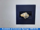 Women's Ring - Yellow Gold 14k (.585) 3.4 grams Size 6.5