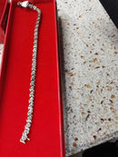 Tennis Bracelet - Yellow Gold 10k (.417) 7.2 grams 8 inch