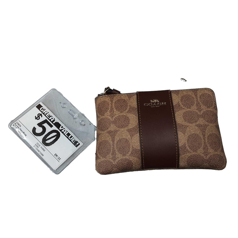 Coach Coin Purse Brown Purse / Handbag