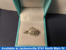 Ring - Engagement Set - White Gold 14k (.585) 4.6 grams Size 7.5