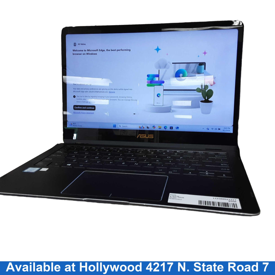 Asus Q325u Intel Core I7 - 8th Generation 16 Gb 500 Gb Gray Laptop