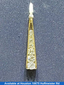 Diamond Pendant - Yellow Gold 14k (.585) 1.9 grams