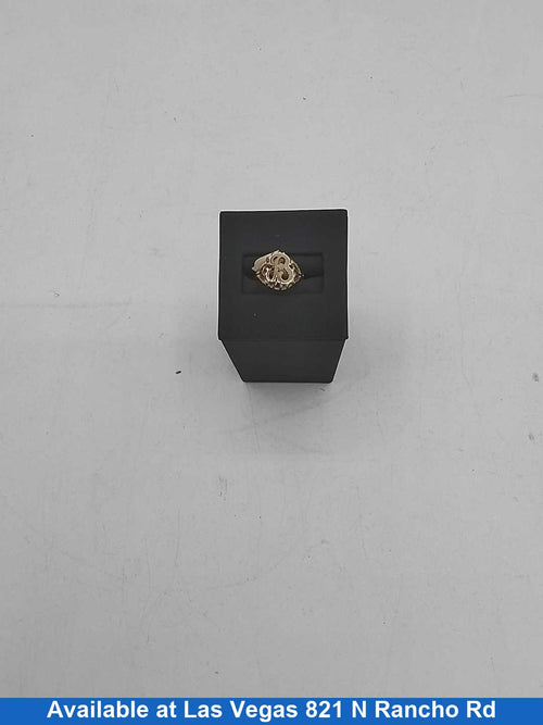 Women's Ring - Yellow Gold 14k (.585) 2.6 grams Size 20