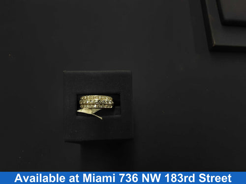 Women's Ring - White Gold 10k (.417) 4.3 grams Size 6.5