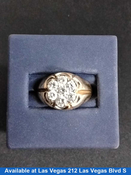 Men's Ring - Yellow Gold 14k (.585) 5.8 grams Size 7