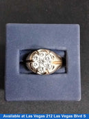 Men's Ring - Yellow Gold 14k (.585) 5.8 grams Size 7