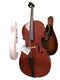 Glaesel Ce42e2 Brown Cello