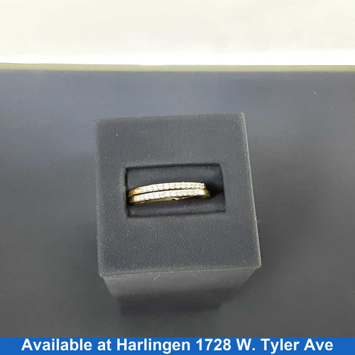 Women's Ring - Yellow Gold 14k (.585) 3.8 grams Size 9