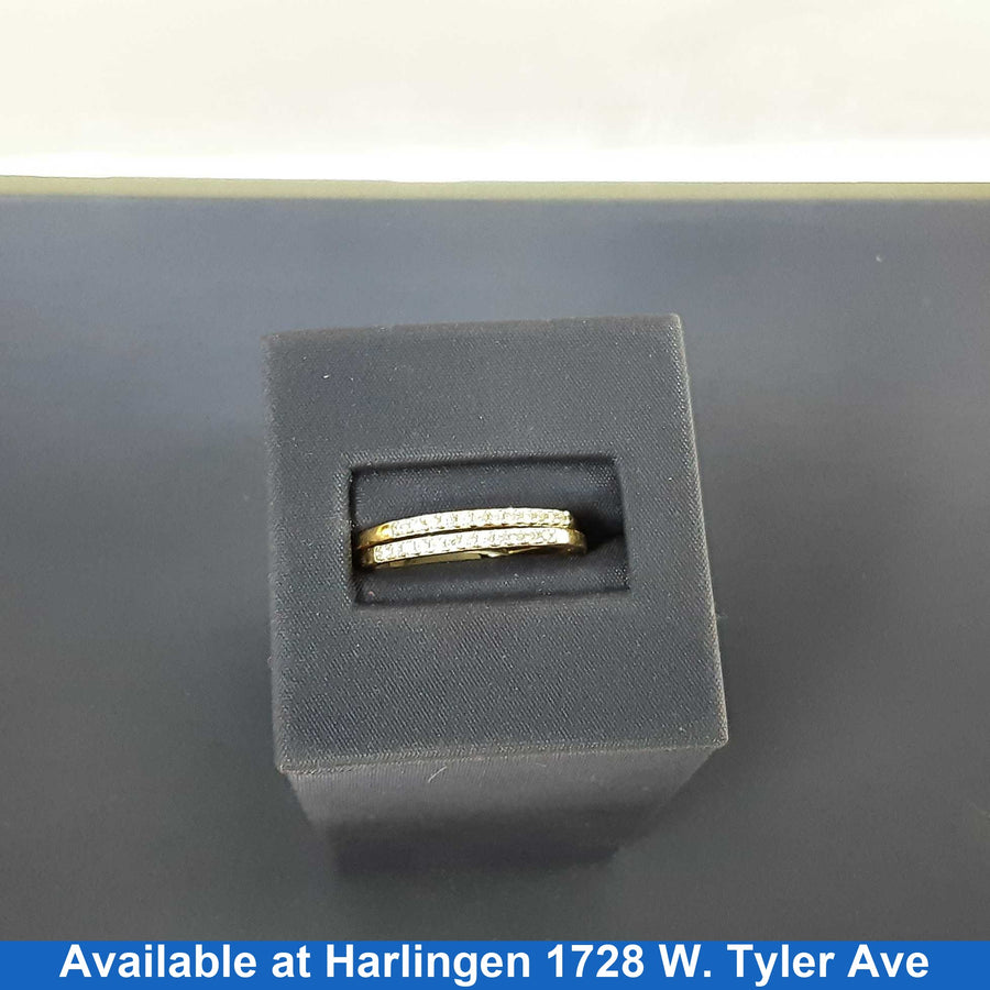 Women's Ring - Yellow Gold 14k (.585) 3.8 grams Size 9