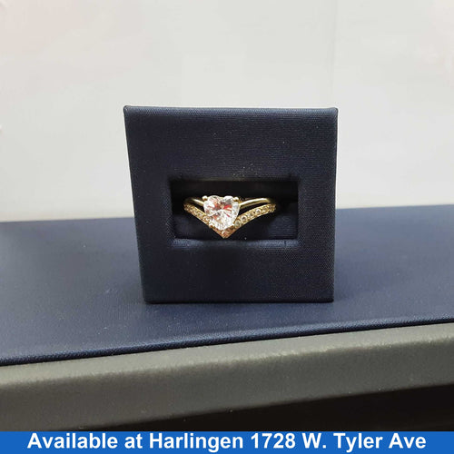 Women's Ring - Yellow Gold 10k (.417) 2.4 grams Size 9