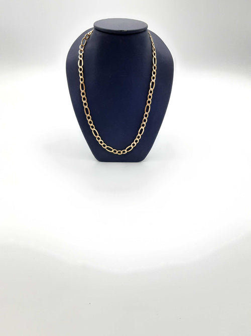 Figaro Chain - Yellow Gold 10k (.417) 5.6 grams 10 inch