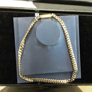 Cuban Link Chain - Yellow Gold 10k (.417) 158.9 grams 24 inch