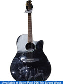Ovation Cc24 Black Acoustic / Electric Classic Guitar