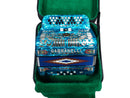 Gabbanelli Turquoise Blue Button Accordion