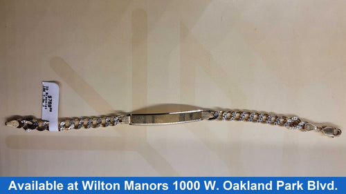 ID Bracelet - Yellow Gold 10k (.417) 7.3 grams 7 inch