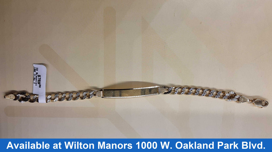 ID Bracelet - Yellow Gold 10k (.417) 7.3 grams 7 inch