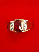 Men's Ring - Yellow Gold 10k (.417) 3.3 grams Size 10