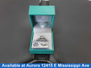Women's Ring - White Gold 14k (.585) 3 grams Size 20