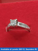 Women's Ring - White Gold 14k (.585) 3.8 grams Size 12.5
