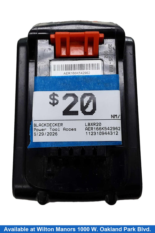 Blackdecker Lbxr20 Black Power Tool Accessory