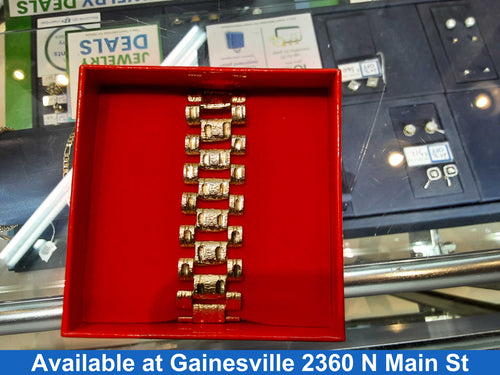 Bracelet - Yellow Gold 10k (.417) 21.4 grams 7 inch