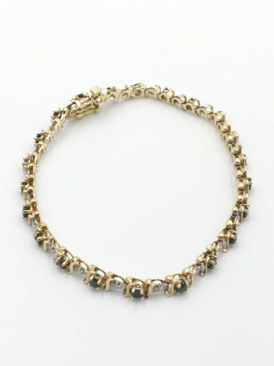 Tennis Bracelet - Yellow Gold 10k (.417) 5.8 grams 6 inch