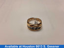 Ring - Wedding Band - Yellow Gold 14k (.585) 9.4 grams Size 10