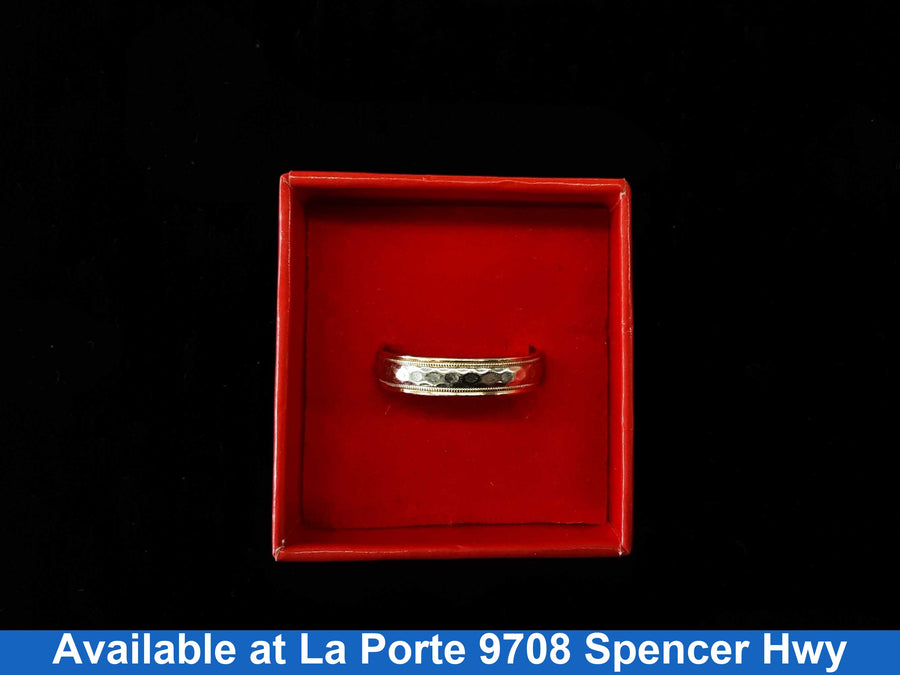 Ring - Wedding Band - Yellow Gold 10k (.417) 4.1 grams Size 11