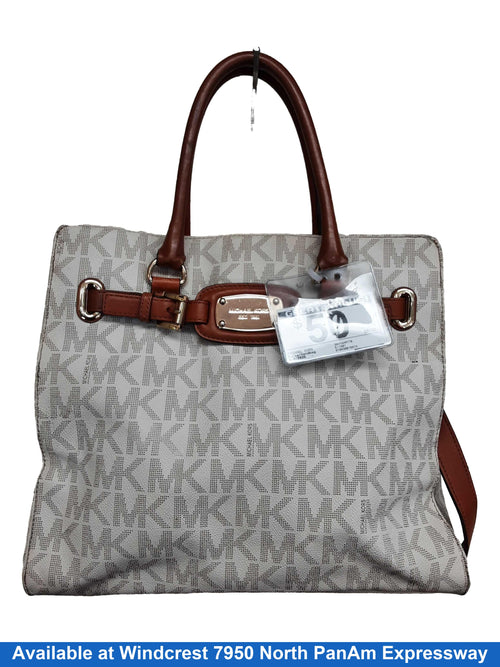 Michael Kors 35h1ghmt7b Beige / Tan Purse / Handbag
