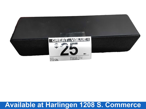 Zvox Accuvoice Mini Tv Speaker Black Home Sound Bar Speaker