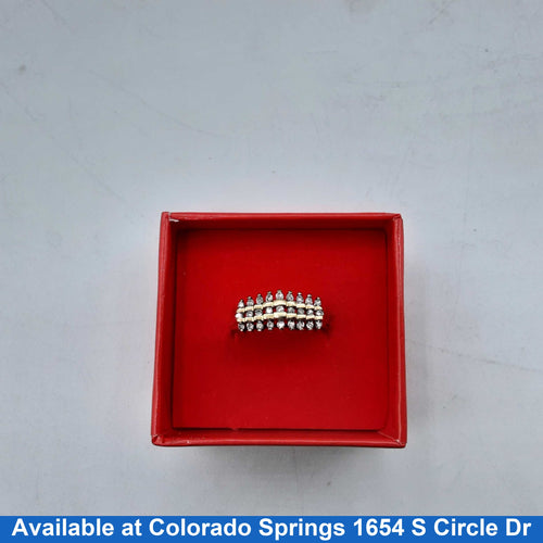 Women's Ring - Yellow Gold 10k (.417) 3.5 grams Size 8
