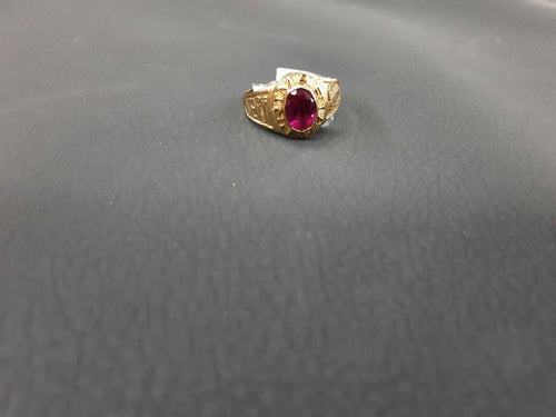 Women's Ring - High School Ring - Yellow Gold 10k (.417) 1.6 grams Size 5