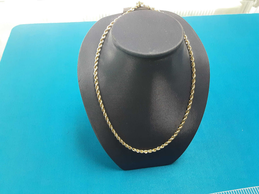 Rope Chain - Yellow Gold 10k (.417) 5.8 grams 24 inch