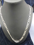 Figaro Chain - Silver 44.6 grams 24 inch