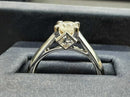 Ring - Engagement Set - White Gold 14k (.585) 5.7 grams Size 5