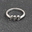 Lady's Ring - Fashion Silver 2.7 grams Size 7