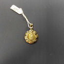 Religious Pendant - Yellow Gold 14k (.585) 6.64 grams