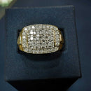 Men's Ring - Yellow Gold 10k (.417) 7.7 grams Size 8.5