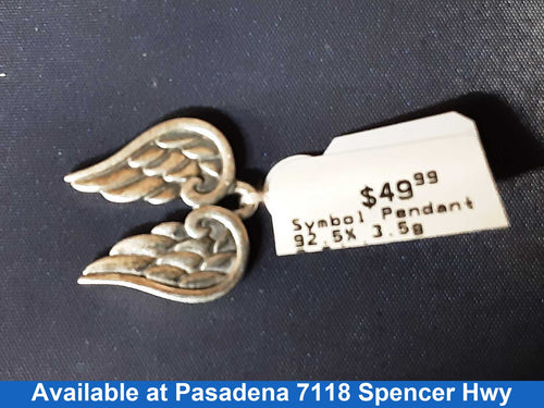 Symbol Pendant - Silver 3.5 grams