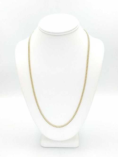 Cuban Link Chain - Yellow Gold 14k (.585) 8.8 grams 24 inch
