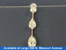 Diamond Pendant - White Gold 14k (.585) 1.6 grams