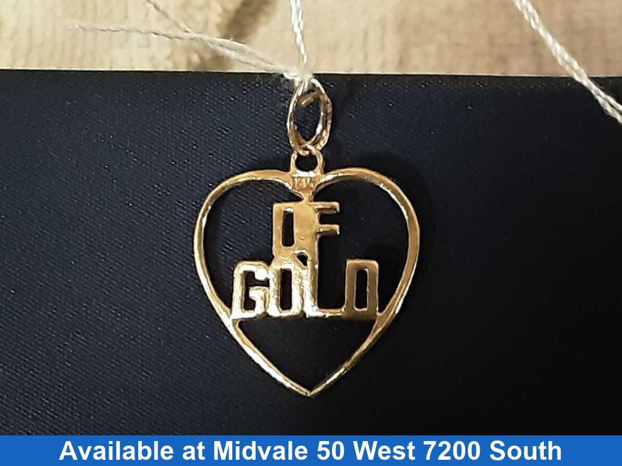 Pendant - Yellow Gold 14k (.585) 1 grams